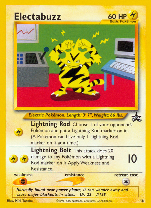 Electabuzz (46) [Wizards of the Black Star Promos]