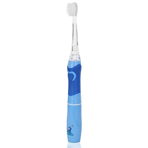 ToiletTree Products Poseidon Children's Sonic Toothbrush with LED Lights, Blue