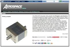 SAE Aerospace Engineering Laser Scanner Publication