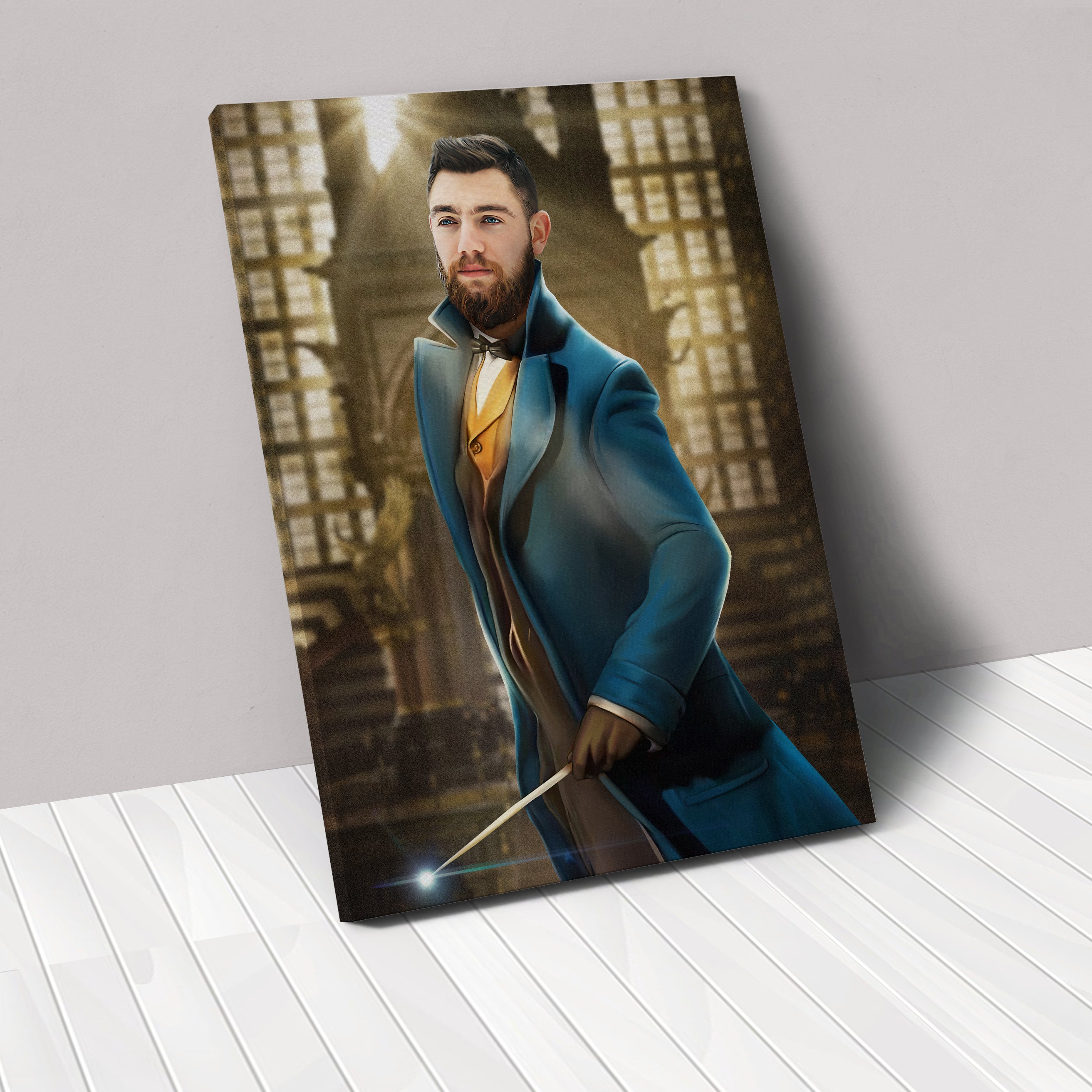 Image of The Smart Wizard - Custom Canvas