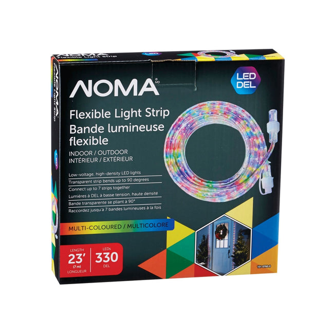 23 Ft Rope Light Flexible Multicolor Led Outdoor Indoor Noma Us