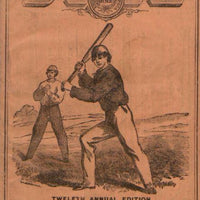 old base ball book Beadles Baseball Dime magazine