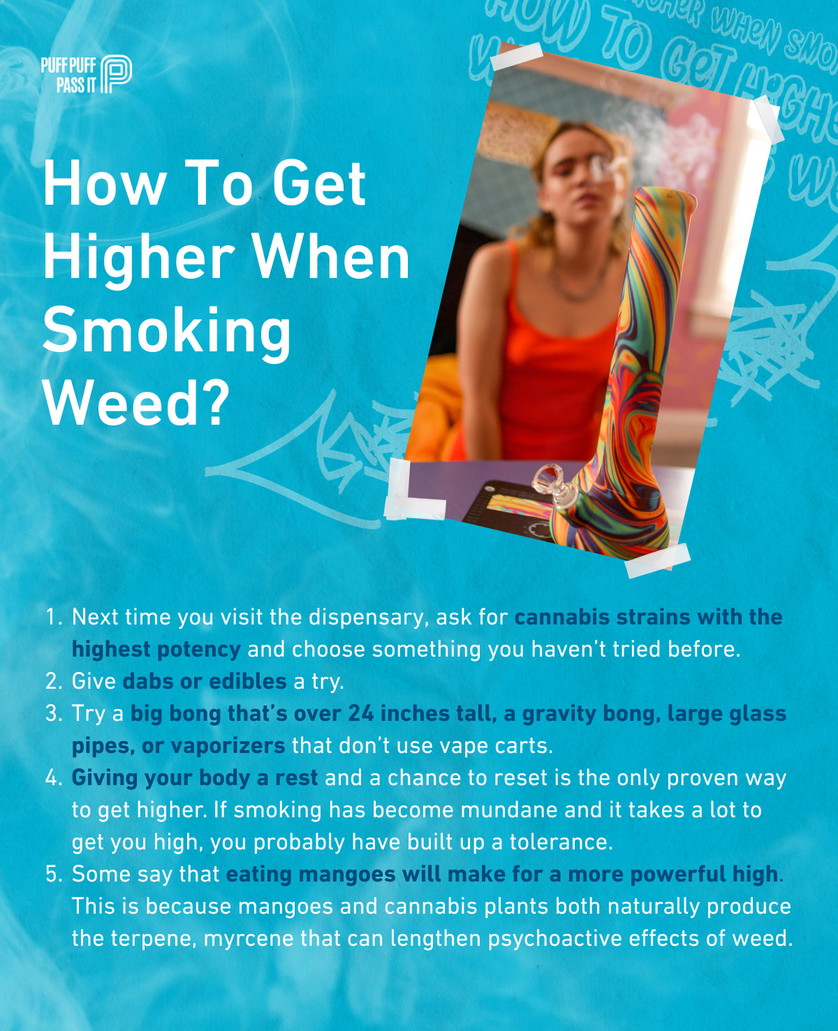 How to get higher when smoking weed?