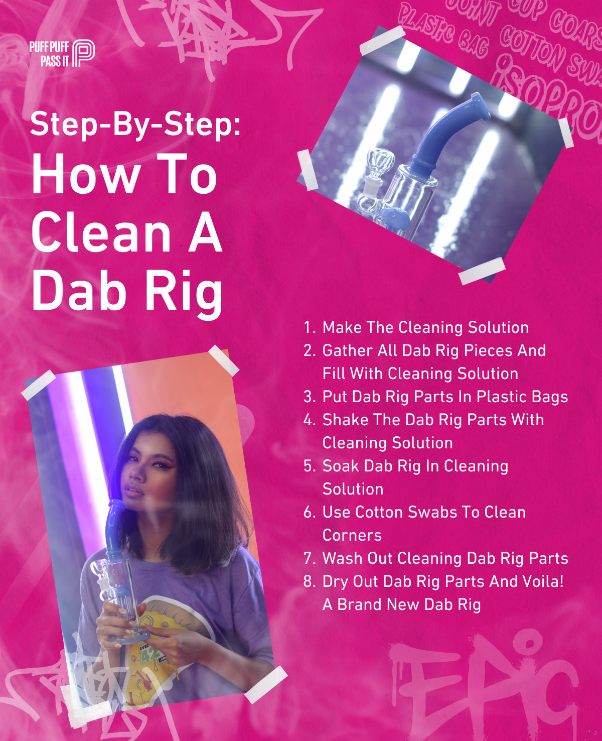 How to clean a dab rig (step-by-step guide)