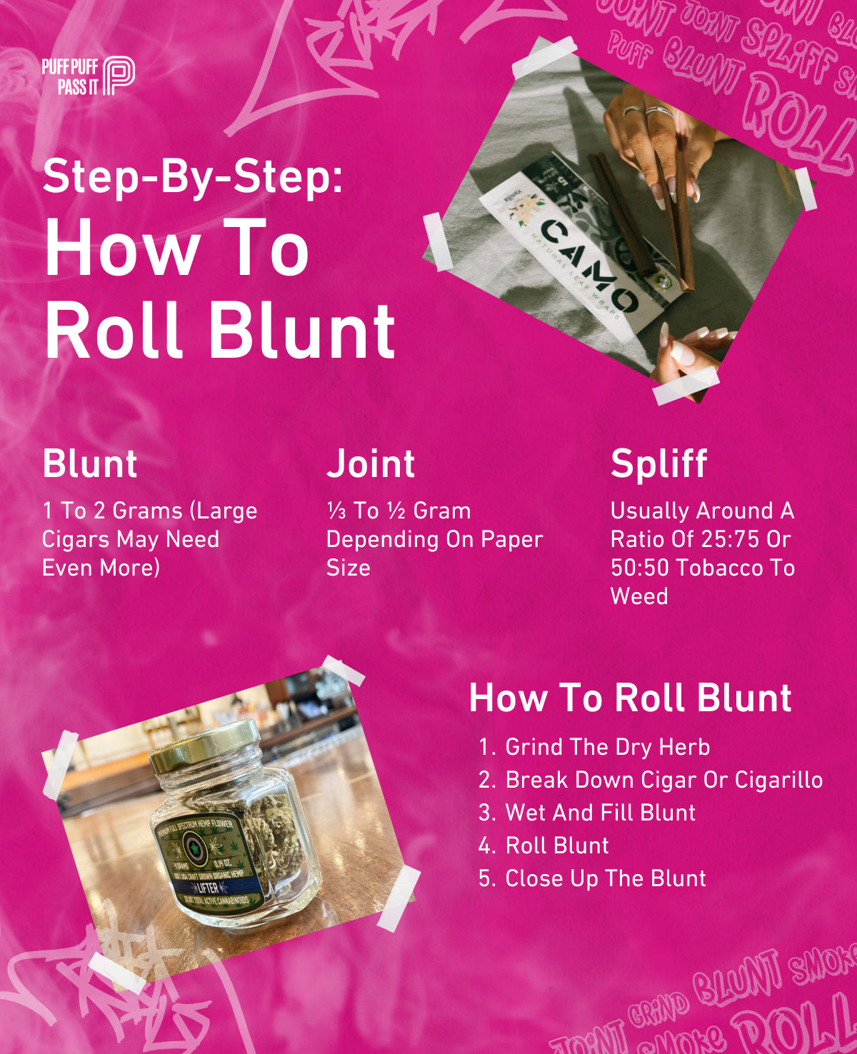 Step-by-Step: How to roll blunt