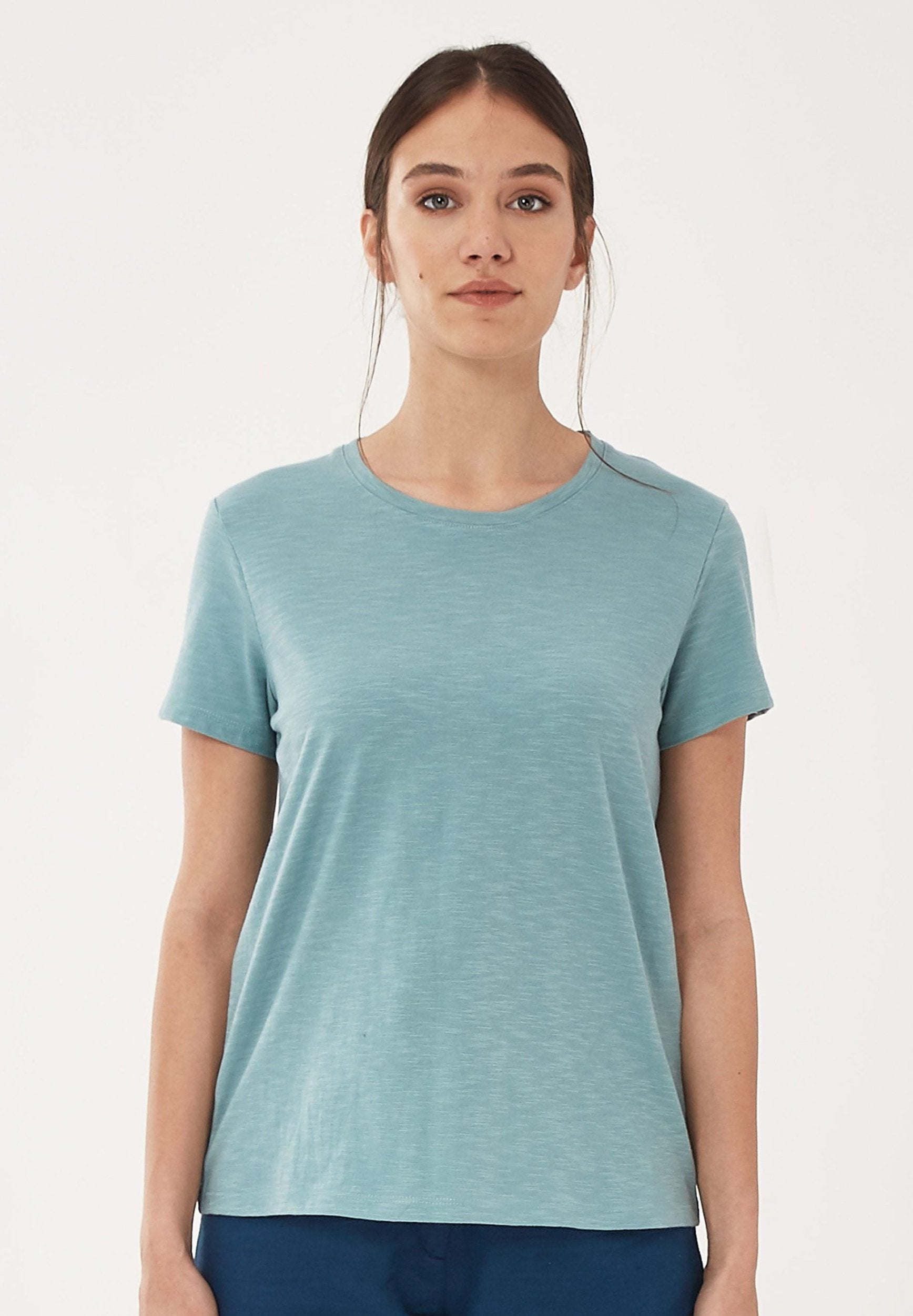 Oprør Centimeter ego Basic T-Shirt aus Bio-Baumwolle | Nachhaltige Mode Damen