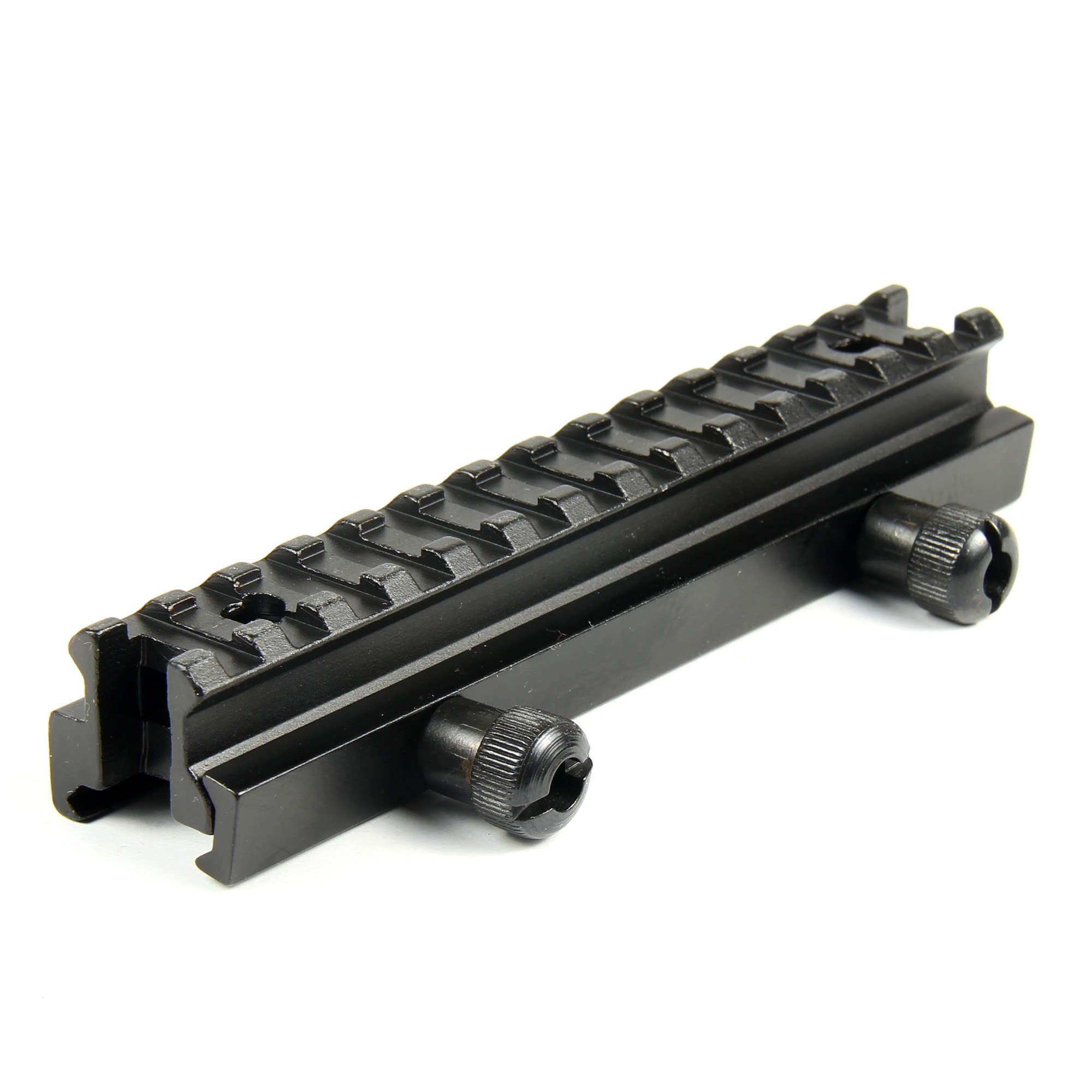 See-Thru Riser Base Picatinny Weaver Rail Scope Mount 14 Slots – TACFUN