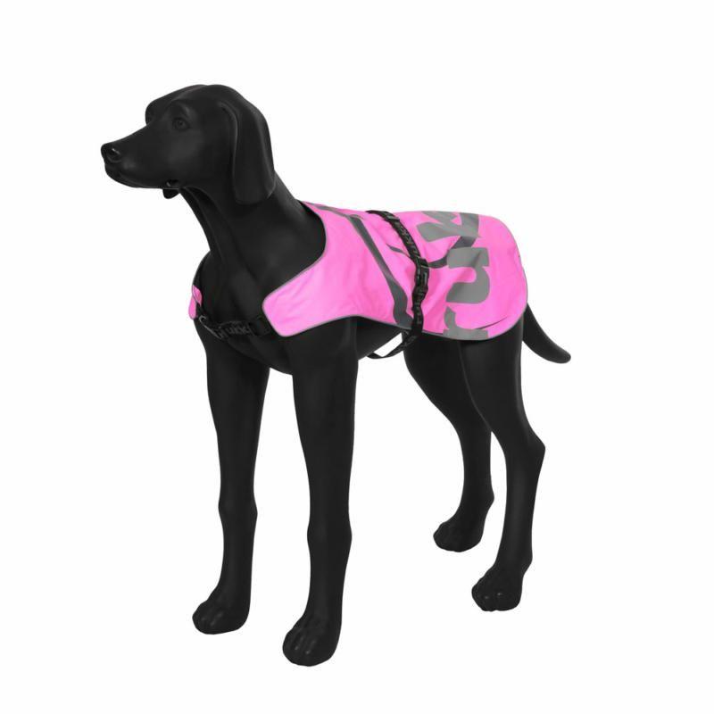 Rukka Pets Dog & Puppy Safety Wear - Flap Hi-Viz Dogs Walking Vest ...