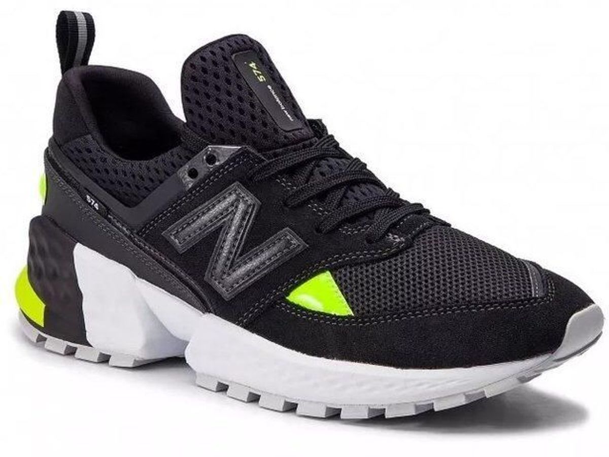 tenis new balance 574 sport preto