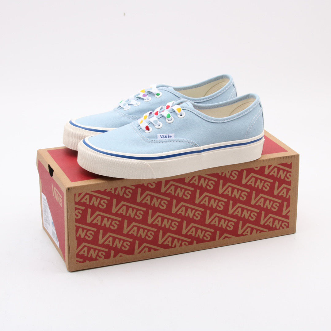 tenis vans authentic azul bebe