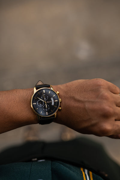 Black and Gold watches for men