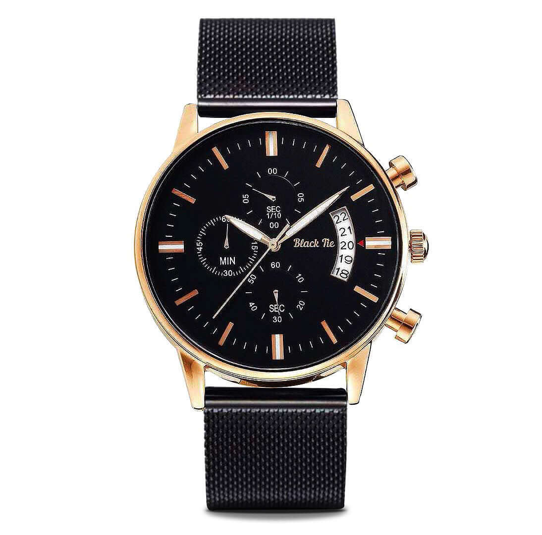 Mens on sale mesh watches