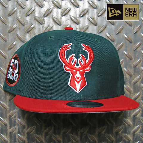 New Era Milwaukee Bucks Cream City 9FIFTY Snapback – Envisionsinc