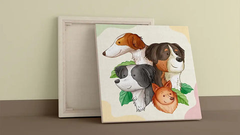 Paint by Numbers Dog breed