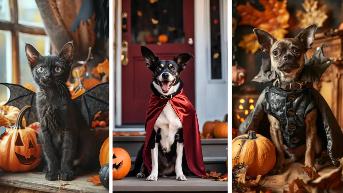 Vampire Pet Halloween costumes