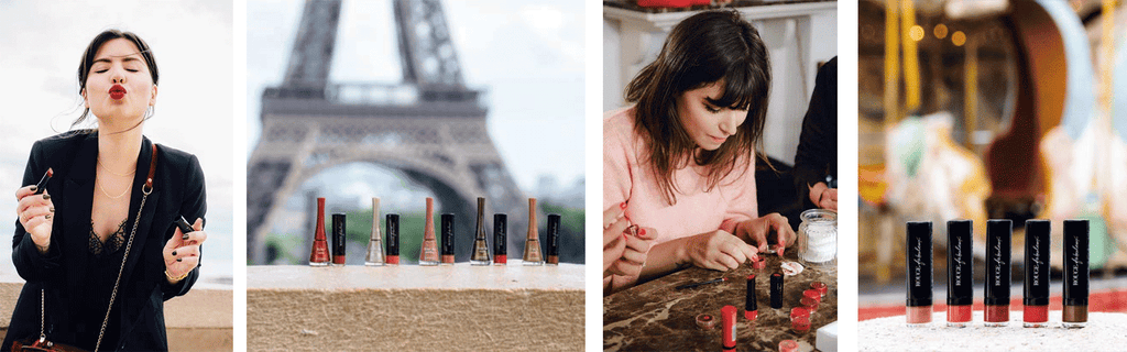 Vernis à ongles rouge à lèvres Bourjois x Betty