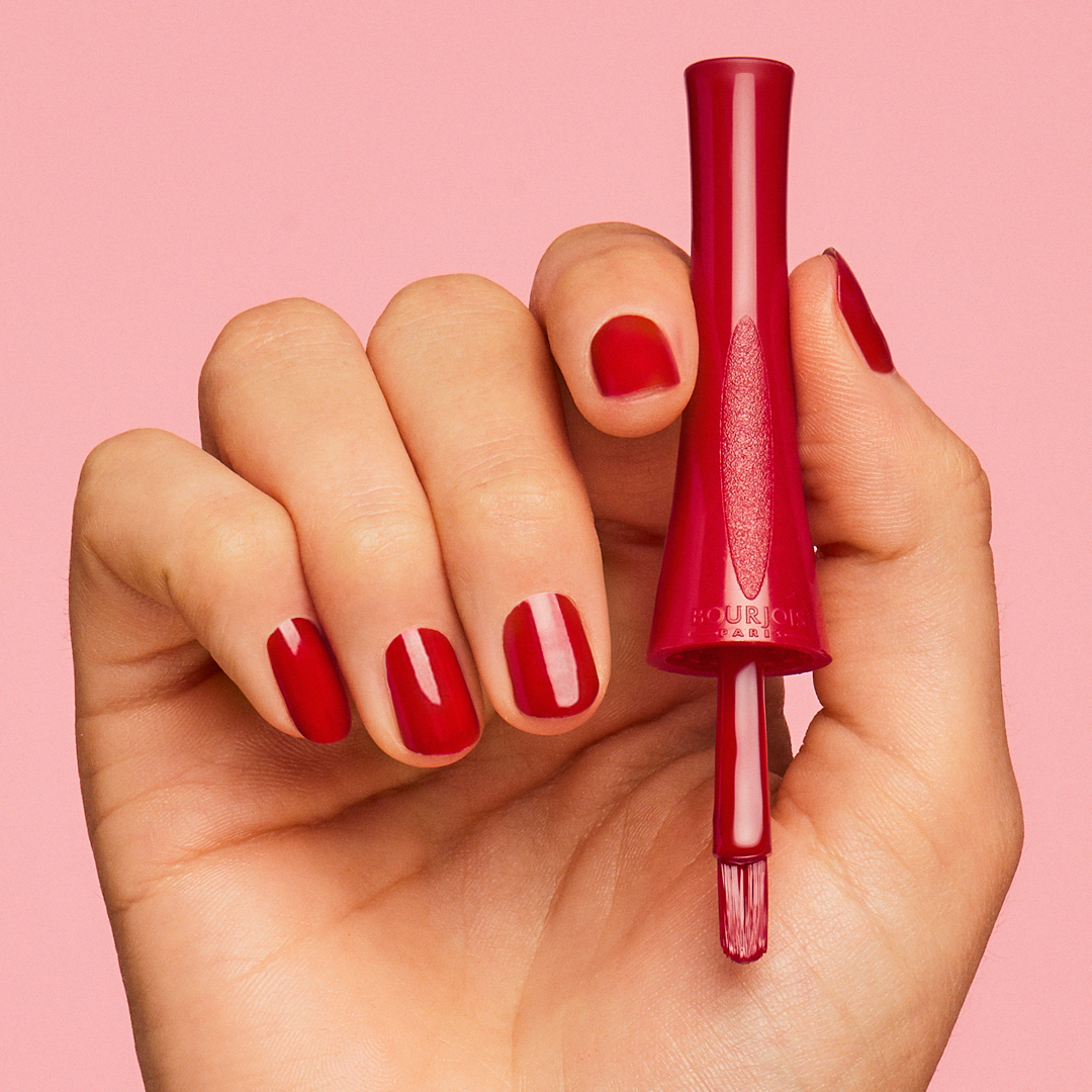 vernis à ongles rouge 1 seconde bourjois