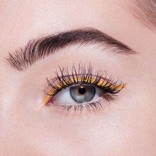 yeux trait eyeliner orange bourjois