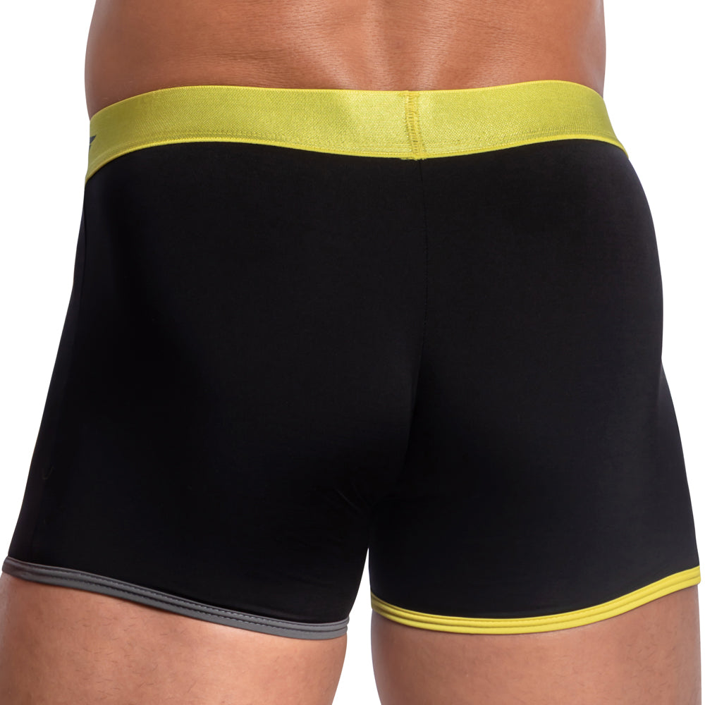 Agacio AGG064 Sheer Piping Boxer Trunk Underwear For Men - at Best