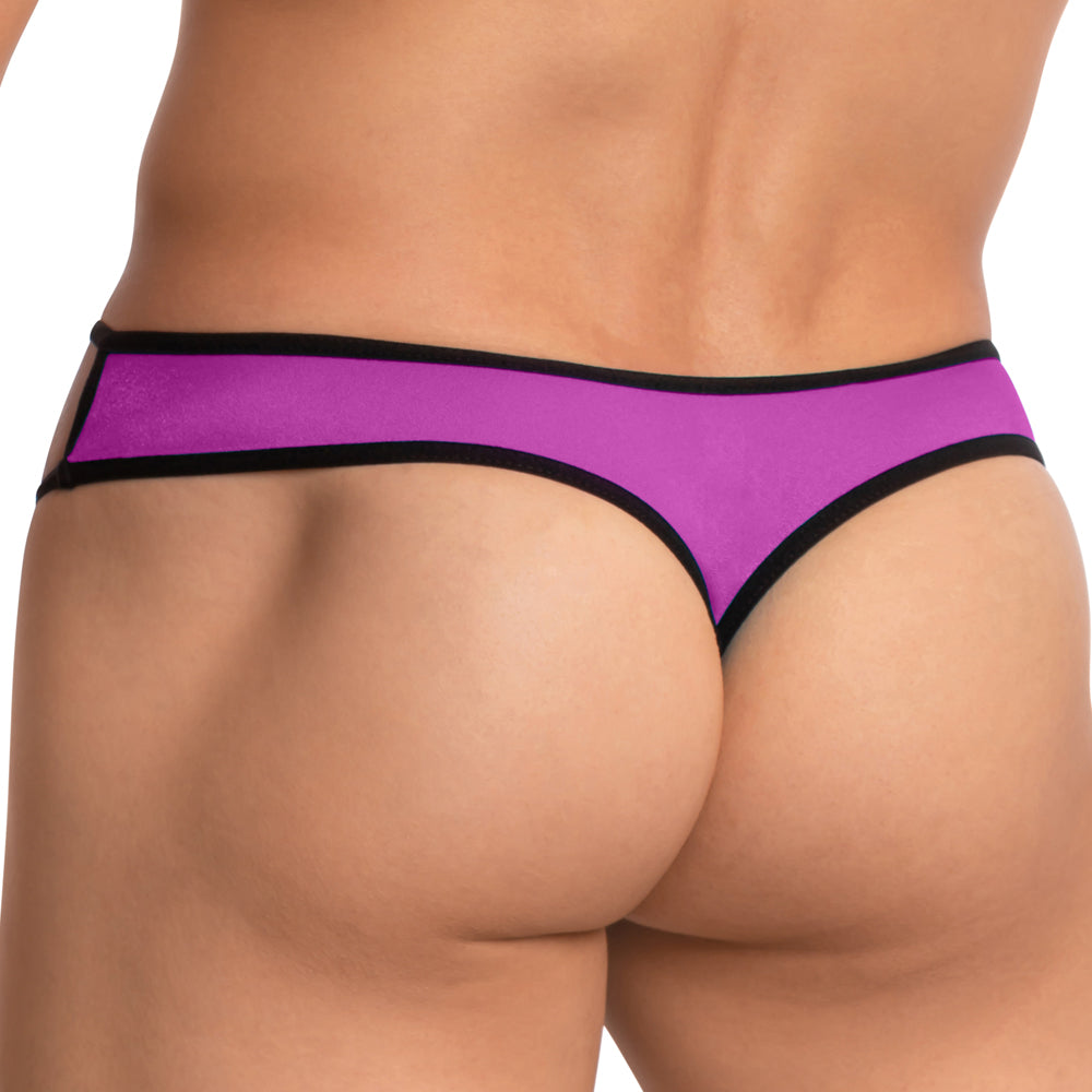 Daniel Alexander DAK061 Purple Leopard Thong – Daniel Alexander Underwear