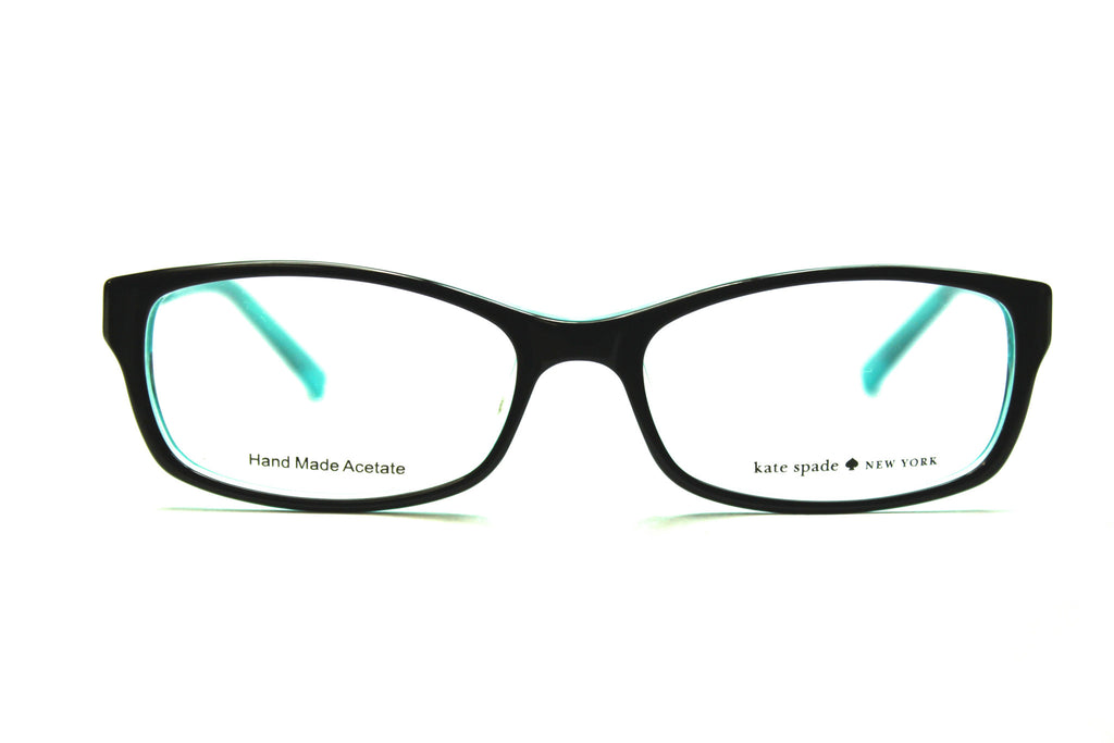 Kate Spade Regine DH4 Black Aqua – www.eyeglassdiscounter.com