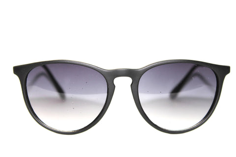 Retro Sunglasses in Matte Black – www.eyeglassdiscounter.com