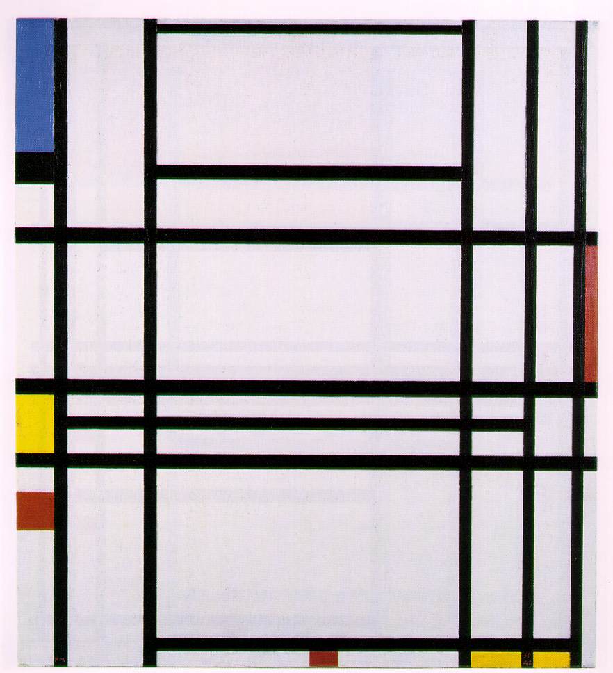 Composition No.10 par Piet Mondrian