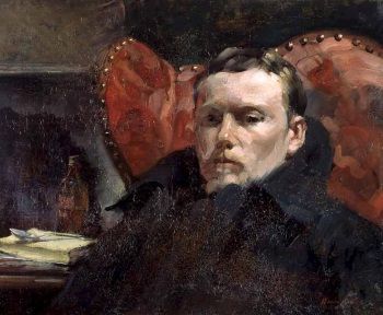 Le tableau Convalescent (vers 1880-85) a longtemps été considéré comme un autoportrait de l'artiste et témoigne de la santé défaillante de Cross, même lorsqu'il était jeune homme.