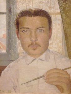 Maurice Denis, Autoportrait (1889)
