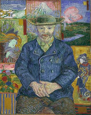 Vincent van Gogh : Portrait du Père Tanguy (1887)