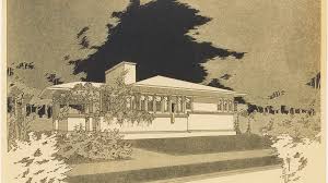 Projet pour la résidence Frederick C. Robie  par Frank Lloyd Wright -1910