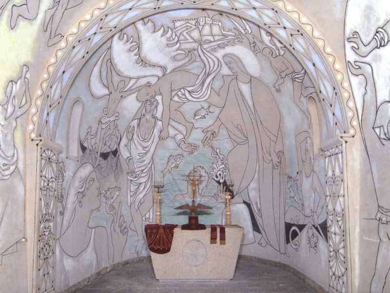 Décoration à fresque de la Chapelle Saint-Pierre de Villefranche-sur-Mer - 1957