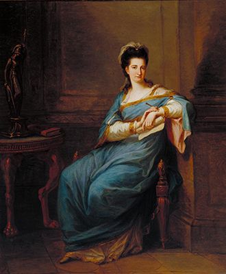 Portrait d'une dame (vers 1775)