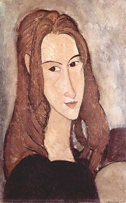 Portrait of Jeanne Hebuterne (1918)