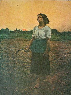 Jules Breton : Le chant de l'alouette (1884)