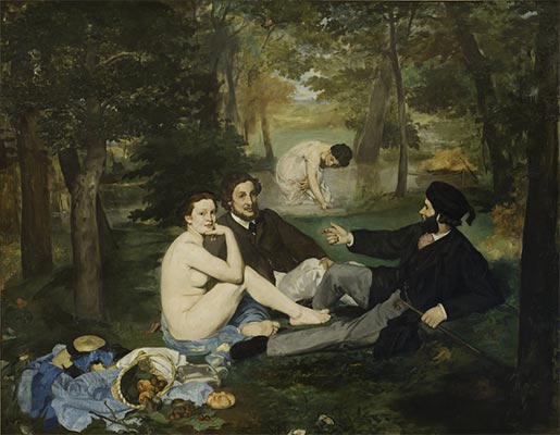 Édouard Manet: Le déjeuner sur l'herbe (1862-63)