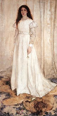 James Whistler : Symphonie en blanc, n° 1 (La fille blanche) (1861-62)