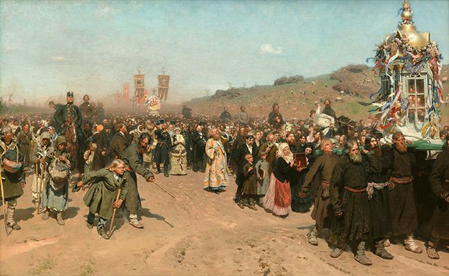 Procession religieuse dans la province de Koursk (1880-83)