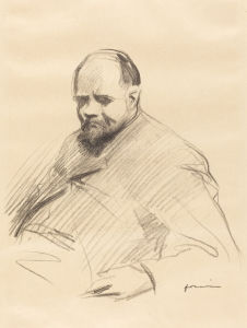 Portrait de Vollard par Jean-Louis Forain (vers 1910)