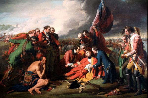 La mort du général Wolfe (1770)