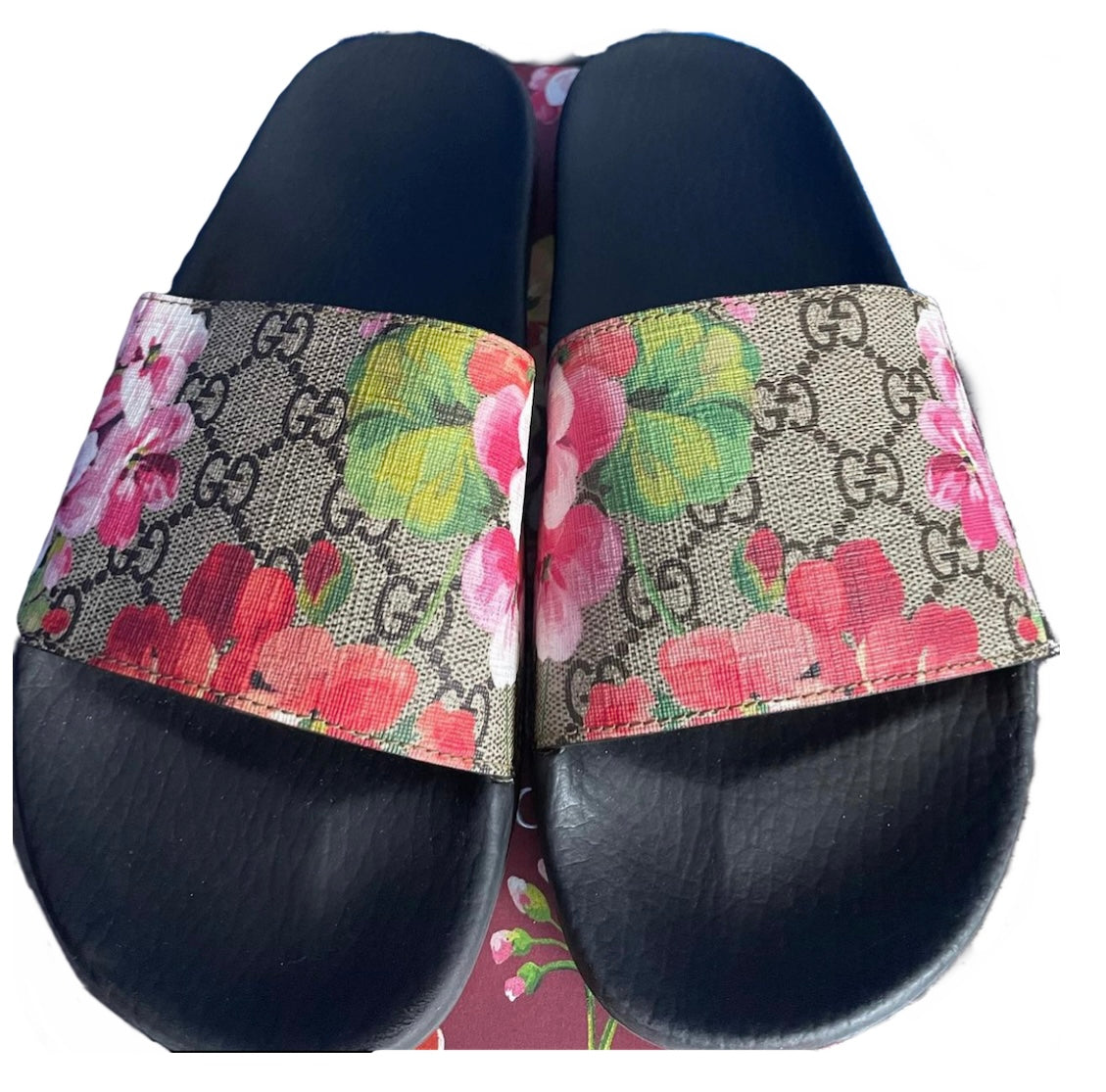 Gucci GG Blooms Floral Slide Sandal – TLC THE LUXURY COLLECTION