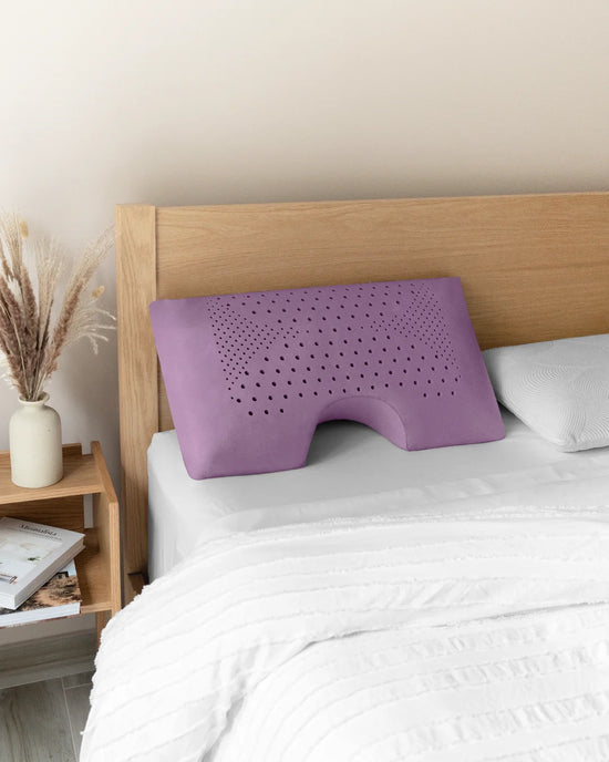  Almohada cervical pequeña para dormir, almohada lumbar  enrollable, almohada vibrante de cuello redondo para aliviar el estrés,  almohadas de apoyo para el cuello para dormir, viajar en coche o avión 