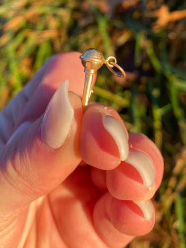 14k Yellow Gold Opal Tie Tack – Knox Jewels