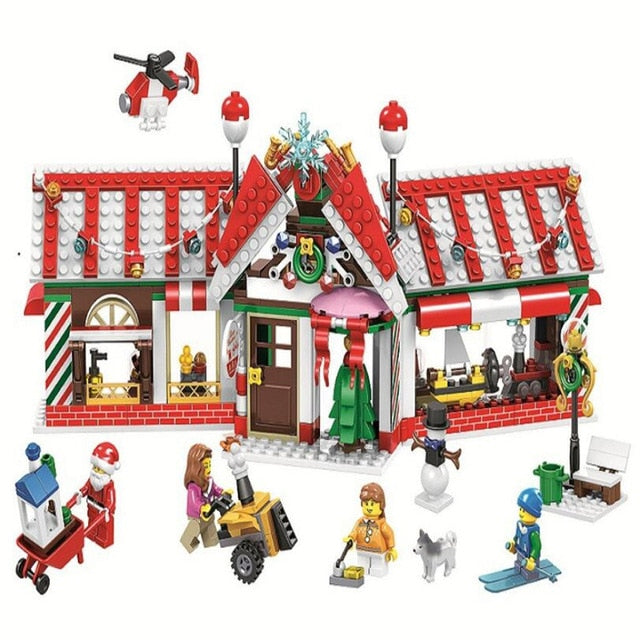 2019 lego christmas village