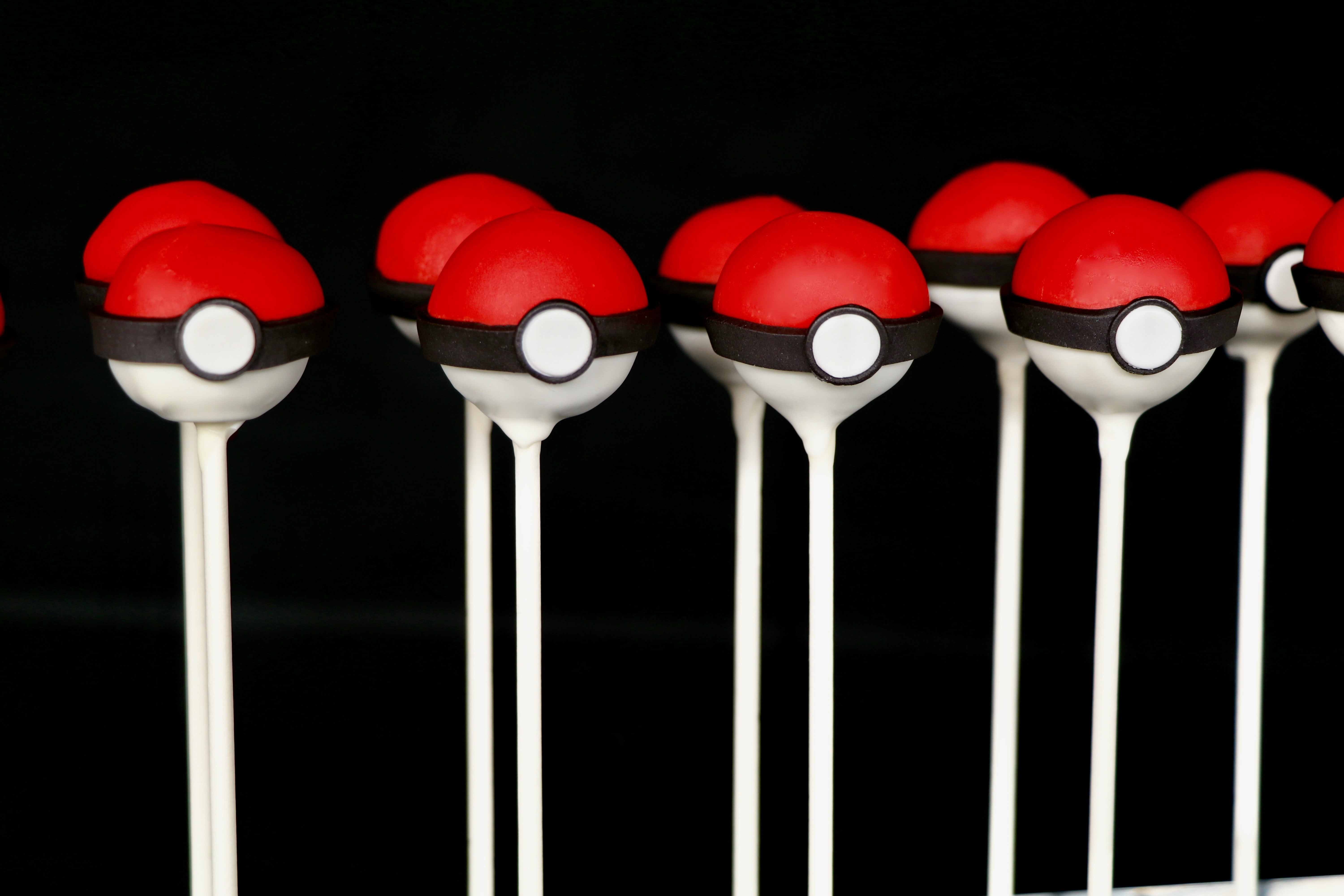 Pokemon & Poke Balls Cake Pops - CakeCentral.com