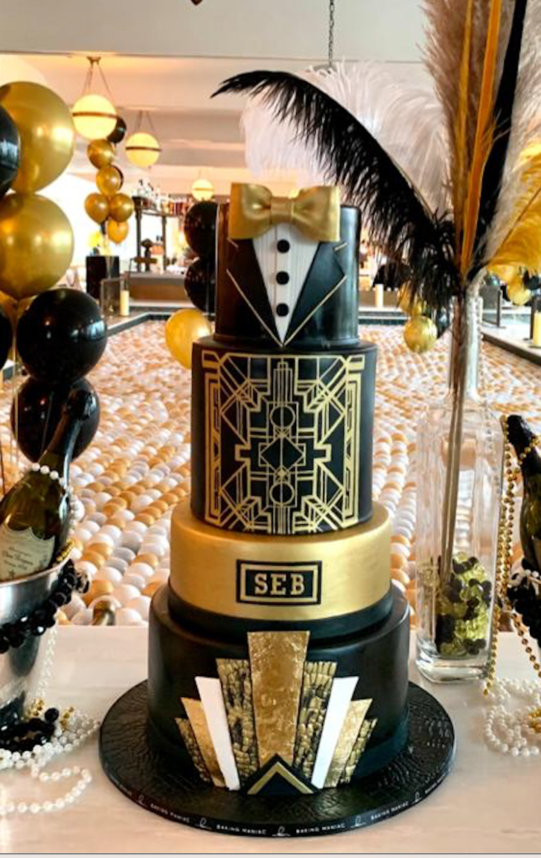 The Greatest Gatsby Wedding Cakes - Cake Geek Magazine