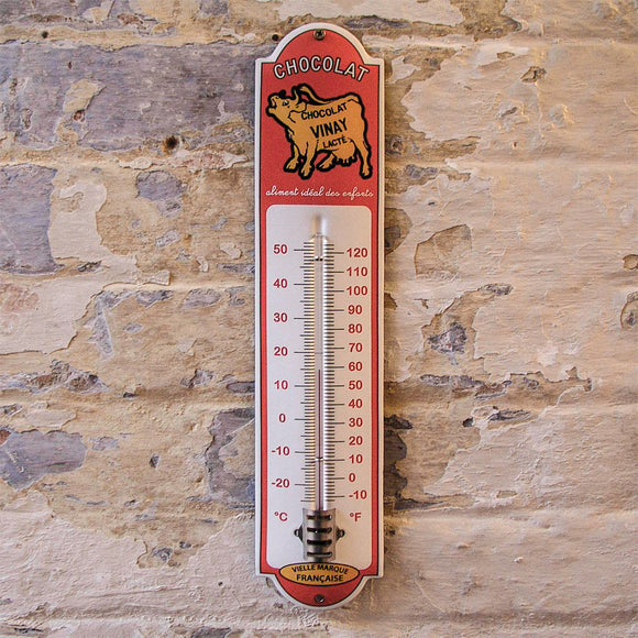 Outdoors: Enamel Thermometers from Basic French - Remodelista