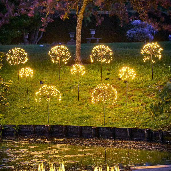 Buy Solar Dandelion Stake Lights — The Worm that Turned - revitalising ...