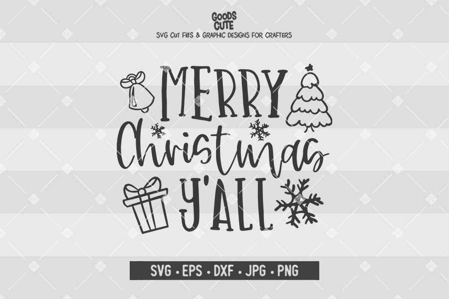 Download Merry Christmas Y All Cut File In Svg Eps Dxf Jpg Png