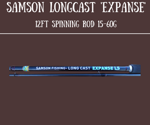 Samson Long Cast 12ft Spinning Rod - MAXIMAL – Samson Lures USA